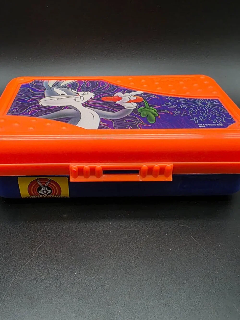 Vintage Looney Tunes Bugs Bunny Spacemaker Pencil Box Stationary Case